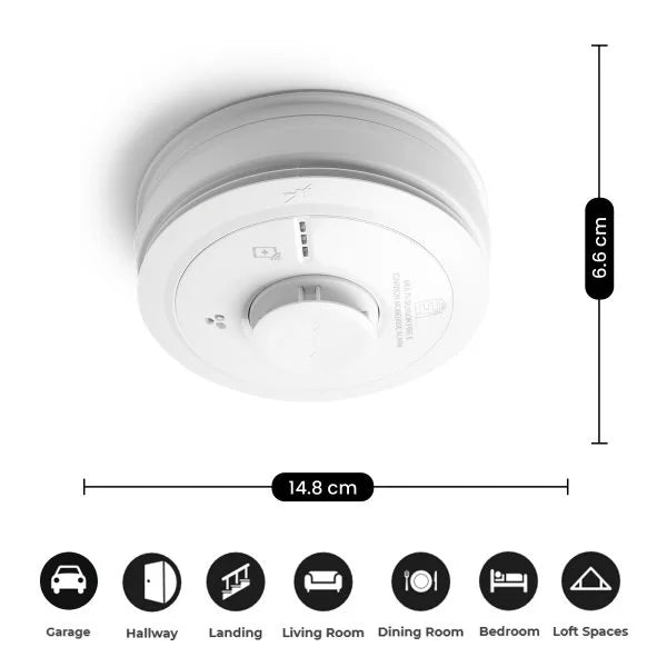 Aico Ei3030 Multi-Sensor Fire and Carbon Monoxide Alarm