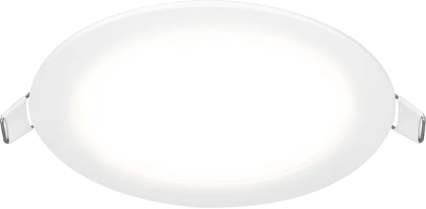 Luceco ELP15W9L30-03 ECO Circular Slimline Downlight - Ø150MM 700LM 9W 3000K Standard - PC Diffuser