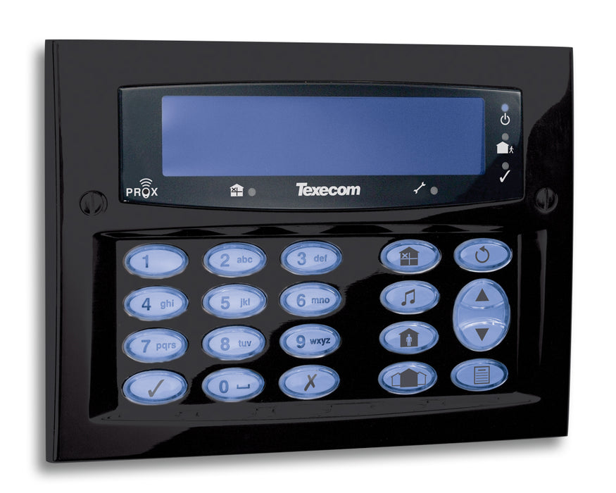 Texecom DBD-0124 Premier Elite FMK Keypad Black