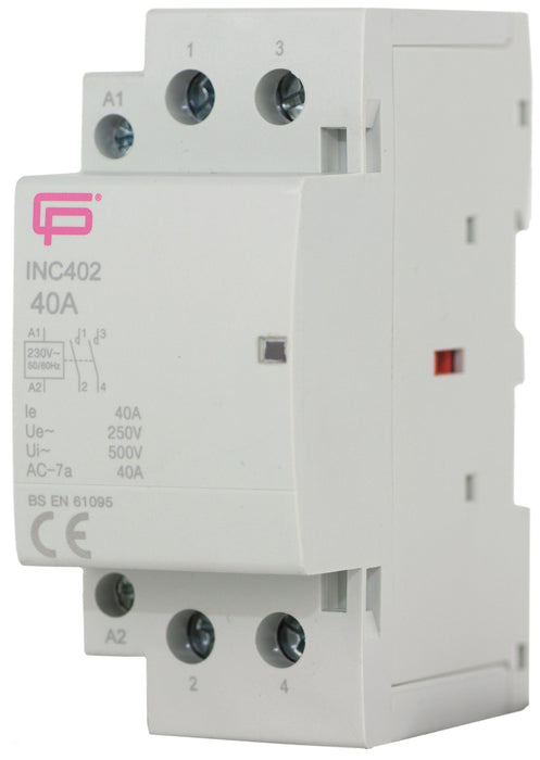 FuseBox INC632 63A 2 Pole 2 Module Installation Contactor