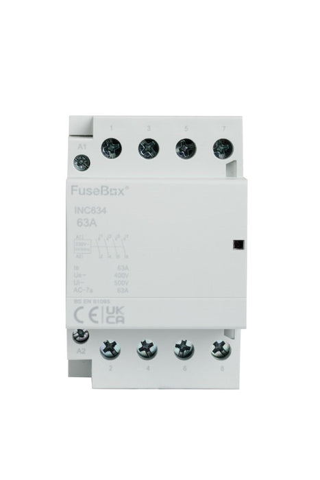 FuseBox INC254 Contactor 4P 25A 230V