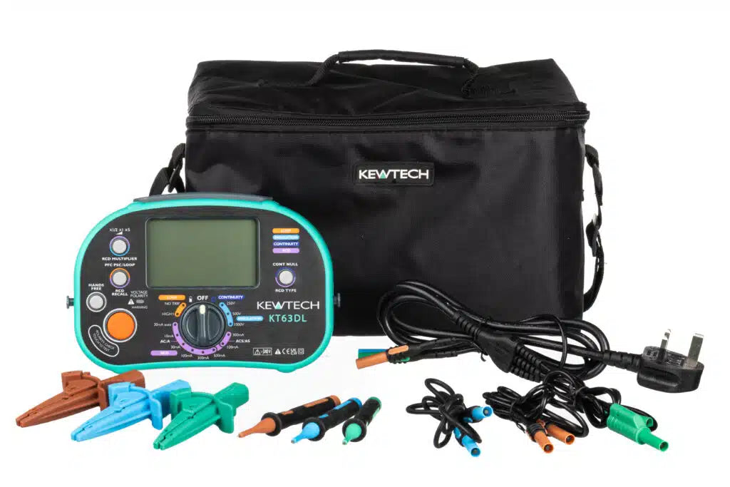 Kewtech  KT63DL Multifunction Tester 5- in-1 Digital