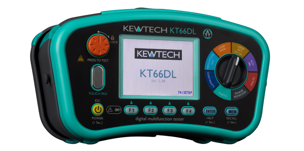 Kewtech KT66DL 12-in-1 Multifunction Tester