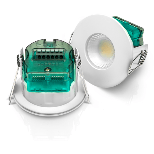 Luceco EFTF5W30 FType Essence Flat Fire Rated Downlight 500lm 3000K