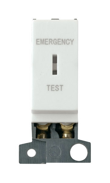 Click Scolmore MD029WH 10AX Double Pole Keyswitch Module