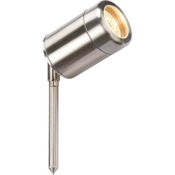 Knightsbridge GU10SPIKE 230V IP65 GU10 Spike Light Stainless Steel