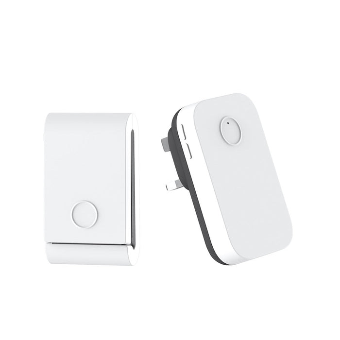 ENER-J WS1077 Wireless Kinetic Doorbell and Chime with UK Plug