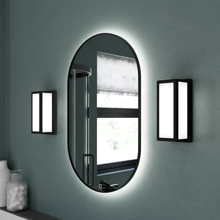 Sensio SE30898P0 Nebula 600x1000 - CCT - Black - Led Mirror