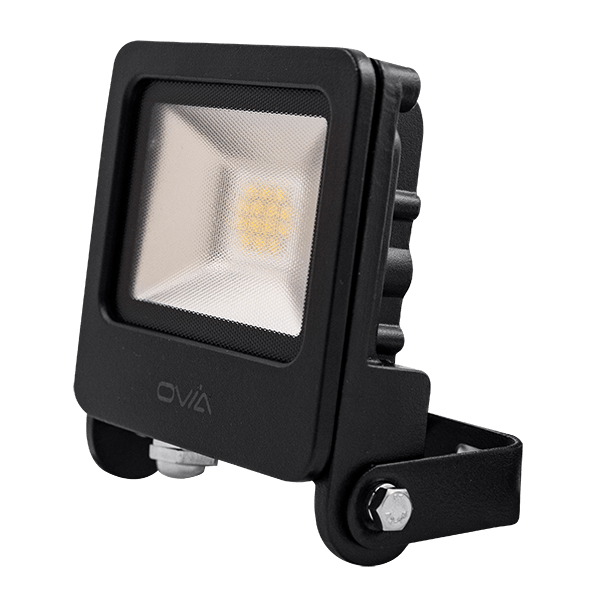 Ovia Pathfinder OV10110BKWW LED IP65 10W 3000K Floodlight