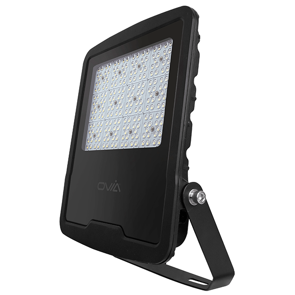 Ovia OV102150BKCW 150W LED Asymmetric Floodlight - IP65 - 4000K - Black