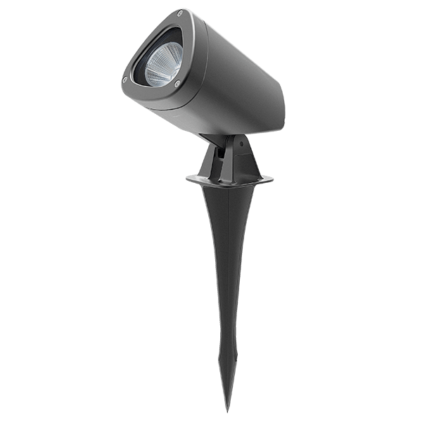 Ovia OV2811C7GY 7W Led Spike Light IP65 4000K Grey