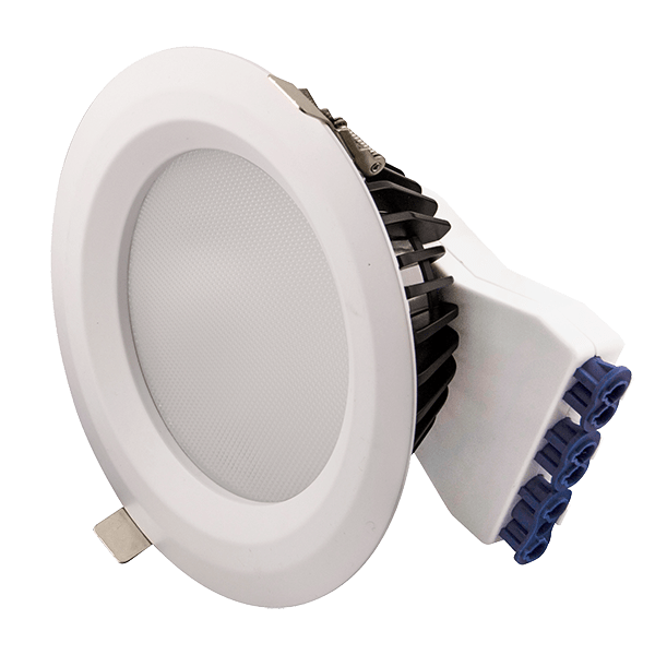 Ovia OV65206CTASD3EM 20W 190mm Diameter Switch Dimmable Downlight With CTA Switch - IP44 - White