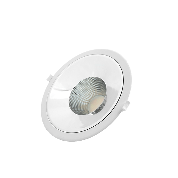 Ovia OV66186CTAD 18W 190mm Diameter Triac Dimmable LED Downlight With CCT Switch IP54 White