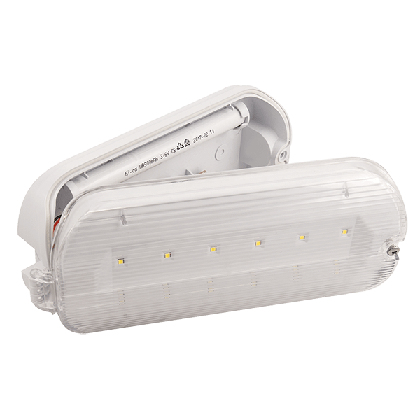 Ovia OVEM2311 3W Emergency LED Maintained Hinged Bulkhead