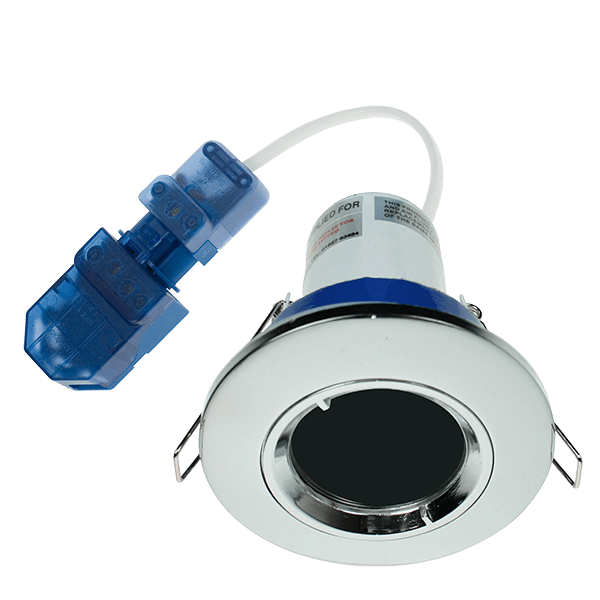 Ovia OVGU300CH 50W Max. GU10 Cast Fixed Downlight Chrome