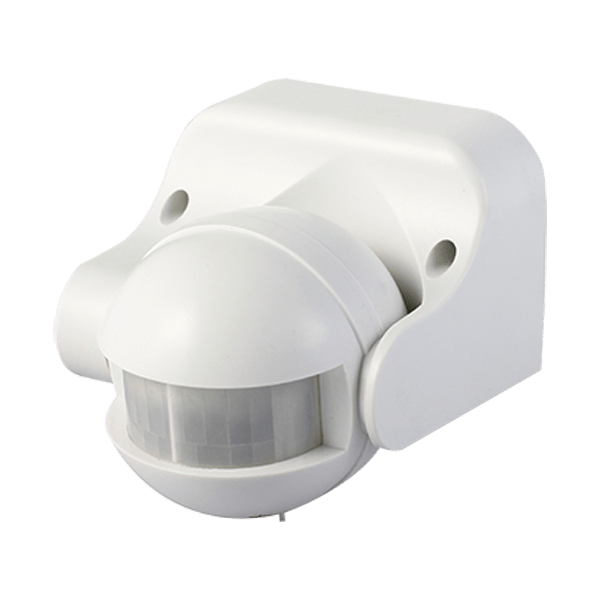 Ovia OVPIR001WH Wall Mounted Tiltable 180° PIR IP44 White