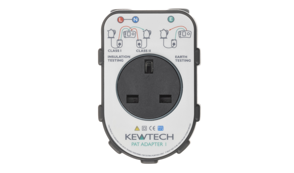 Kewtech PAT ADAPTER 1 Socket adapter for MFTs