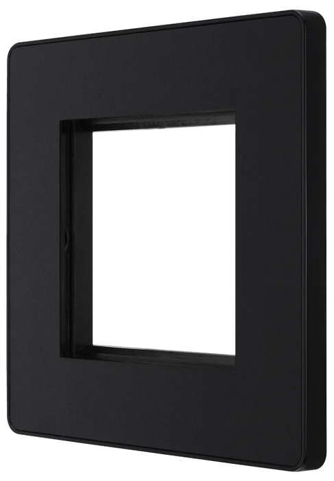 BG Evolve PCDMBEMS2B Euro Front Plate Matt Black