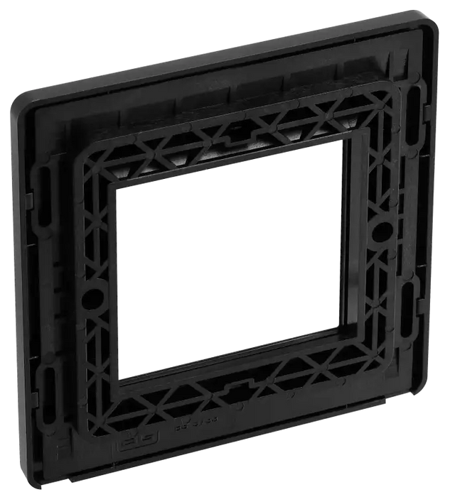 BG Evolve PCDMBEMS2B Euro Front Plate Matt Black