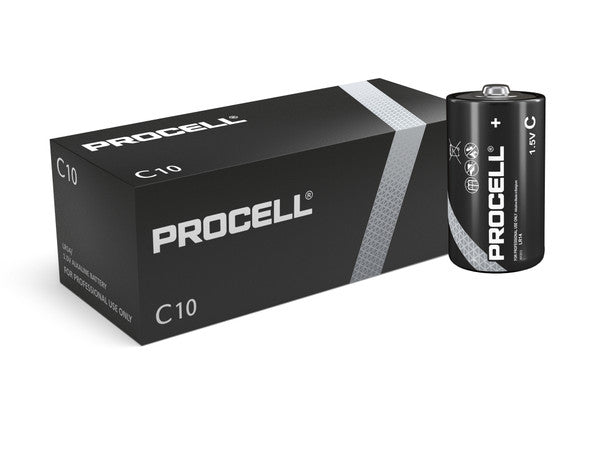 Duracell Procell C PC1400 Batteries 10 Pack