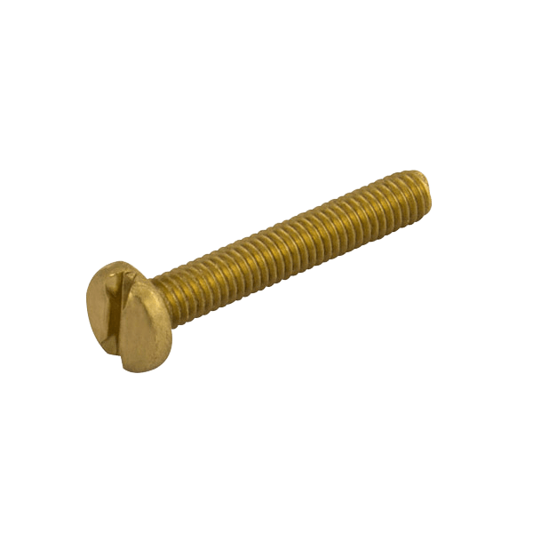 Unicrimp QMS4-25B BRS Panhead Machine Screw Pack of 100