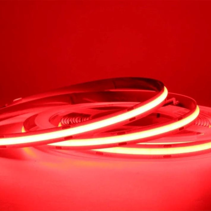 ENER-J T468 5 Meter 24V LED COB StripÂ Red IP20 (Power Supply Not Included)