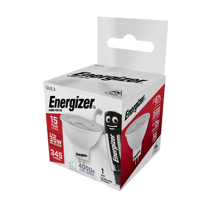 Energizer S8833 LED GU5.3 5W MR16 Cool White