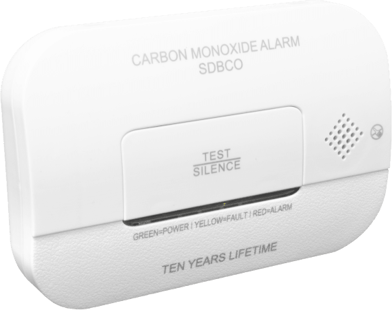 BG SDBCO Battery Powered Carbon Monoxide Detector