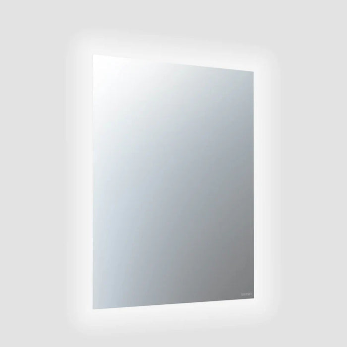 Sensio SE140049N0 Lustro Rectangle Back-lit Rechargeable EVO+ Lithium-Ion Battery LED Mirror - Natural White - 390mm x 500mm