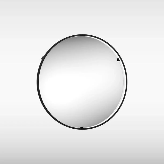 Sensio SE30098C0 Aspect Floating Edge Round Mirror - 600x63mm - Matt Black