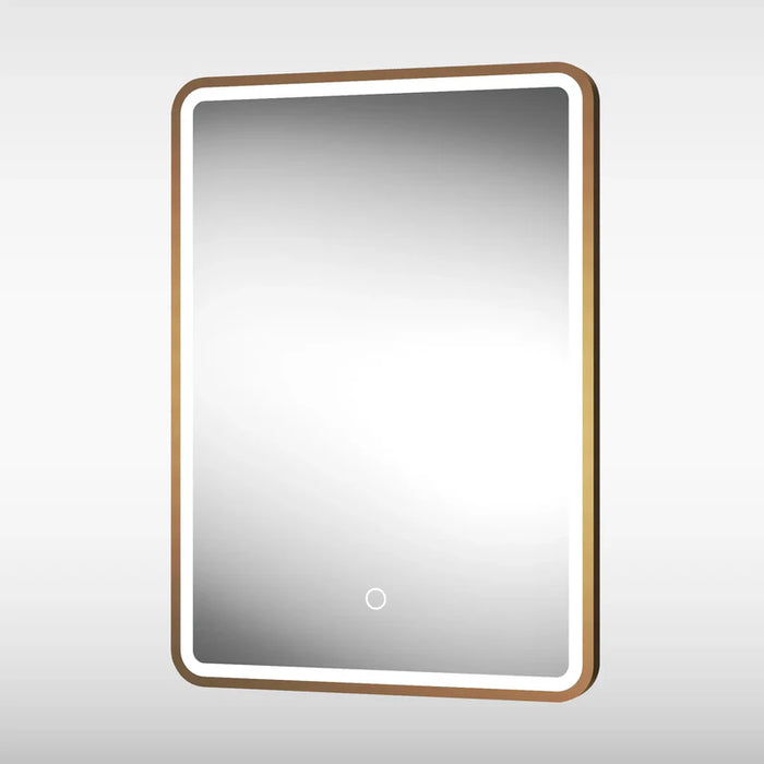 Sensio SE30418P0 Frontier Seamless Border LED Mirror - 500x700mm - Brass - CCT