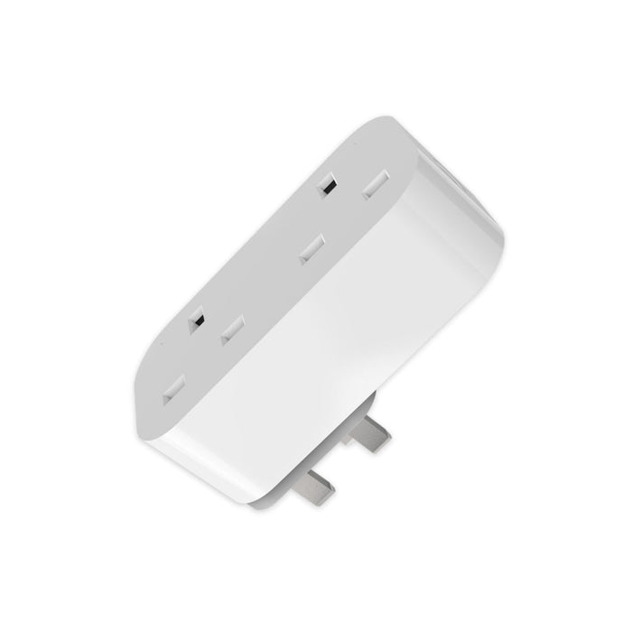 ENER-J SHA5354 13A WiFi Dual Smart Plug with UK BS Plug With Energy Monitor