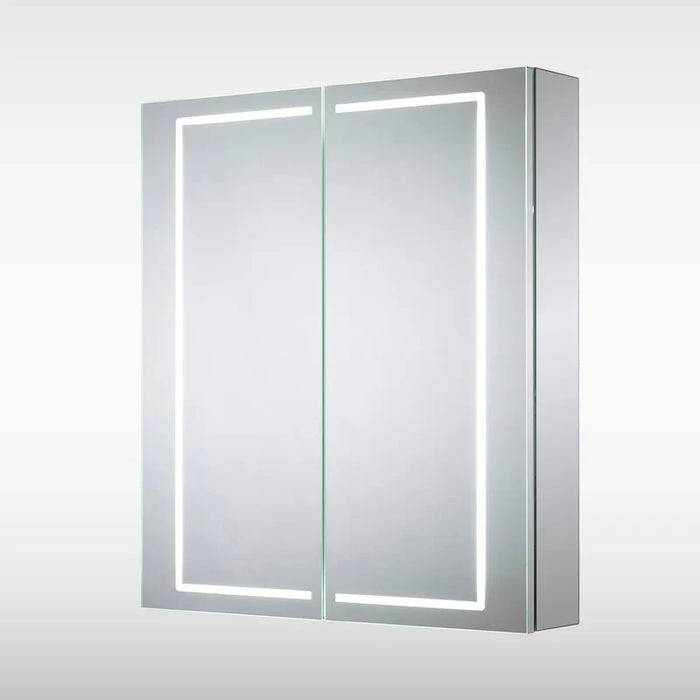 Sensio SE30394C0 Sonnet Double Door Diffused LED Cabinet Mirror - 700x600x132mm - Cool White