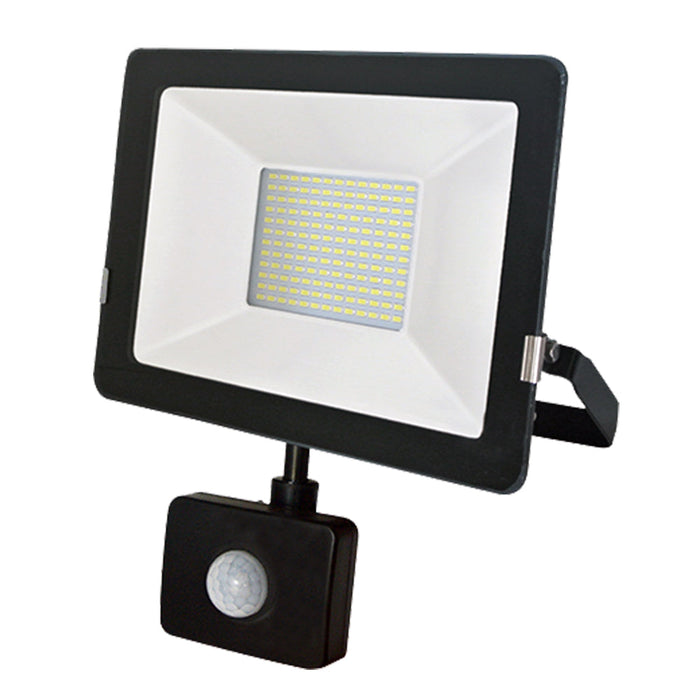 ENER-J T218 50W Slim LED Floodlight with PIR Sensor 6000K