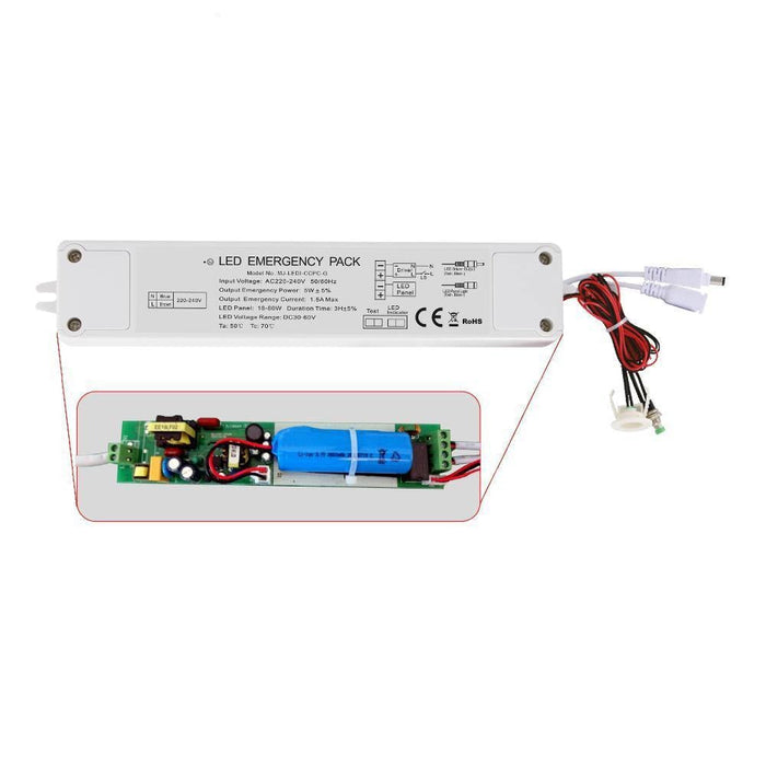 ENER-J T412 Plug and Play Emergency Battery Pack for LED Panel 6W to 60W