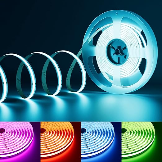 ENER-J T483 5 Meter 24V LED COB StripÂ RGBÂ IP20 (Power Supply Not Included)