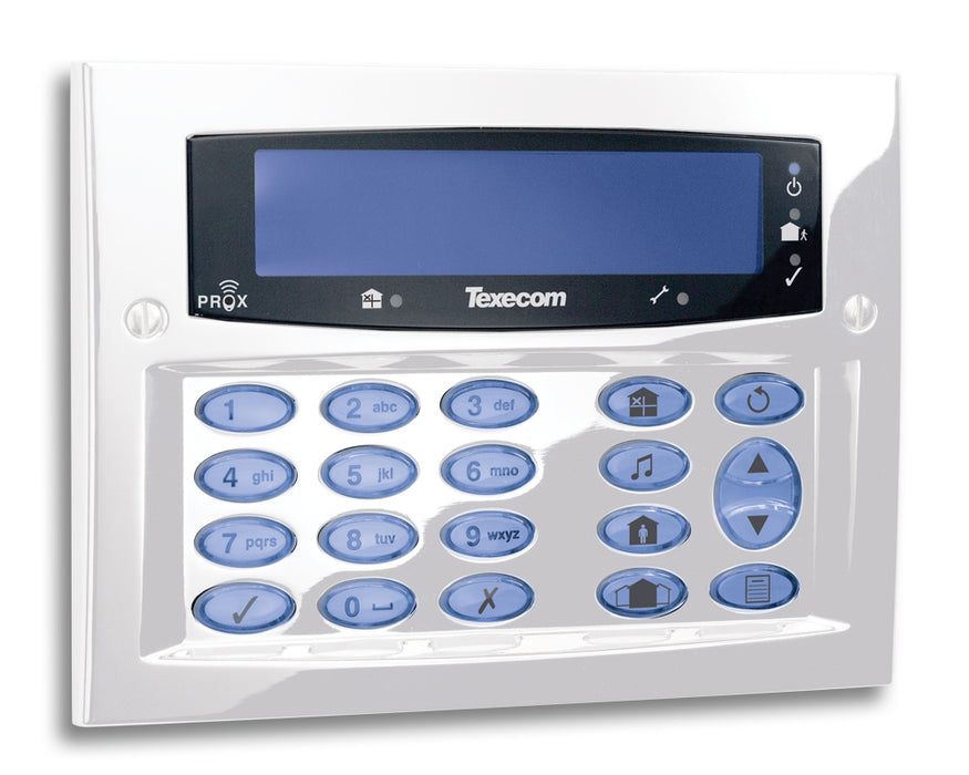 Texecom DBD-0170 Premier Elite Diamond White FMK Keypad