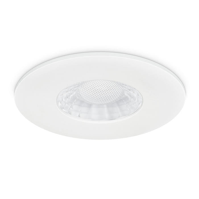 JCC JC1101/WH10 10 pack of X50 fire-rated Downlight & White Bezel 3.5W/5W 3000K/4000K/5700K