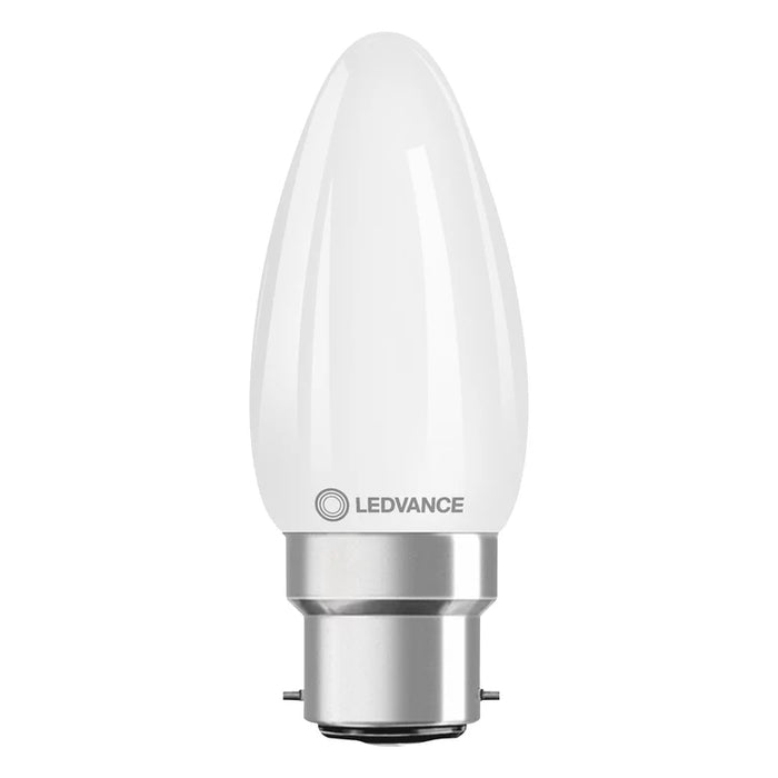 Ledvance 4099854067518 LED Classic B 40 Filament DIM P 4.8W 827 Frosted B22d