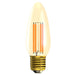 Bell 01453 4W LED Vintage Candle Dimmable - ES, Amber, 2000K