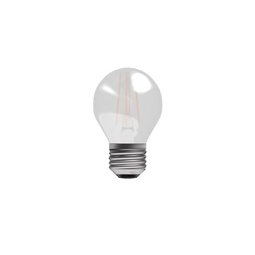 Bell Lighting 60744 4W LED Filament Satin Round Dimmable - ES, 2700K