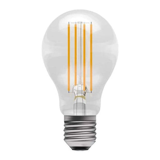 Bell Lighting 60212 Aztex 6W LED CRI90 Filament GLS Dimmable - ES, Clear, 2200K