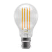 Bell 60213 Aztex 6W LED CRI90 Filament GLS Dimmable - BC, Clear, 2200K