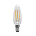 Bell Lighting 60112 4W LED Filament Clear Candle - SES, 4000K (NOW 60714)