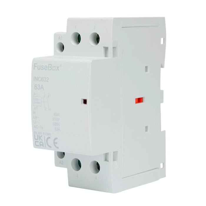 FuseBox INC632 63A 2 Pole 2 Module Installation Contactor