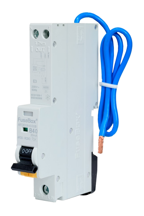 Fusebox AFDD064030B AFDD RCBO 40A 30mA 1P+N Type A