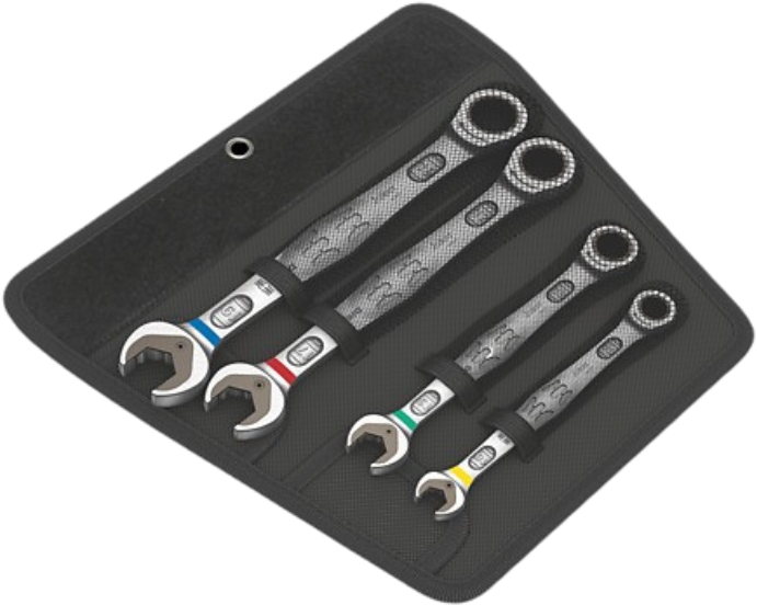 Wera 05073290001 6000 Joker Ratcheting Wrenches 4PC Set