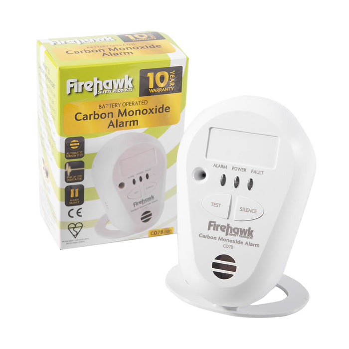 Firehawk CO7B-10Y Carbon Monoxide Alarm