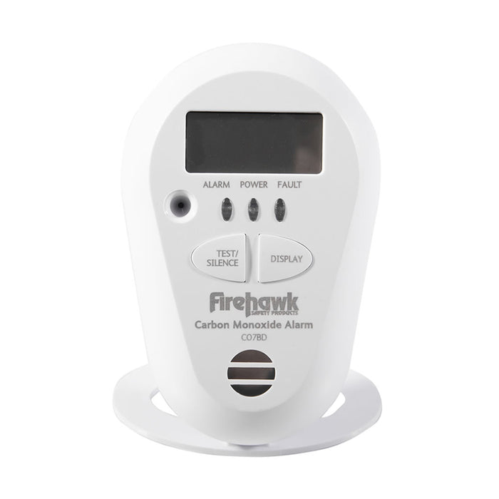 Firehawk CO7BD Digital Display Long Life Carbon Monoxide Alarm