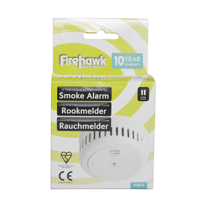 Firehawk FHB10 Battery Operated Smoke Alarms